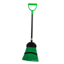 Outdoor Plastic Large Angle Broom Hard bristle garden broom for outdoor cleaning